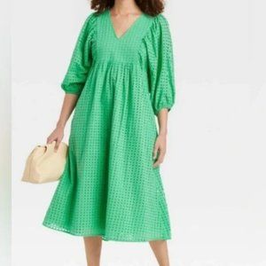 A New Day (Target) Dress - green, also in black
